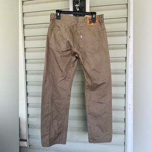 Levi's Men's 505 Tan Denim Size 31/30